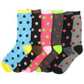 Women/Teen Crew Socks - Polka Dots
